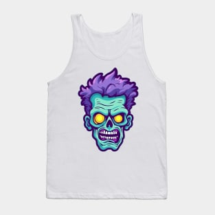 Zombie Face Tank Top